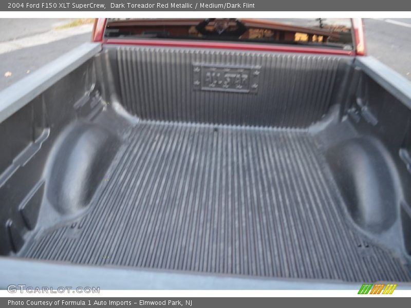 Dark Toreador Red Metallic / Medium/Dark Flint 2004 Ford F150 XLT SuperCrew
