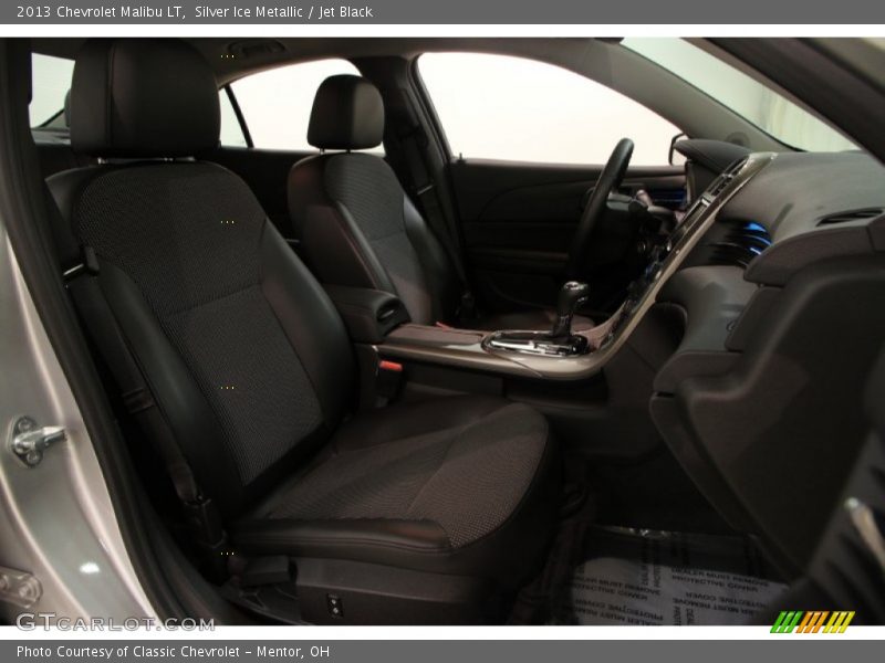 Silver Ice Metallic / Jet Black 2013 Chevrolet Malibu LT
