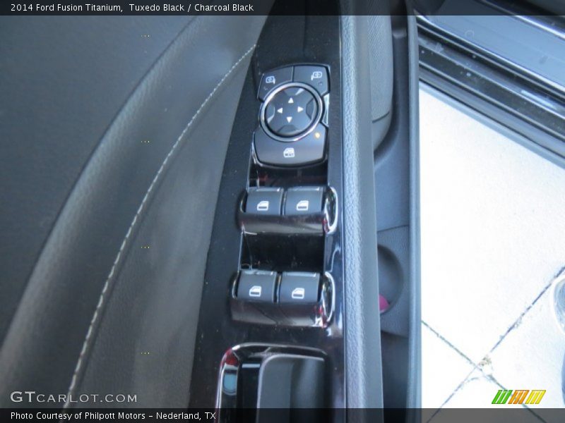 Tuxedo Black / Charcoal Black 2014 Ford Fusion Titanium