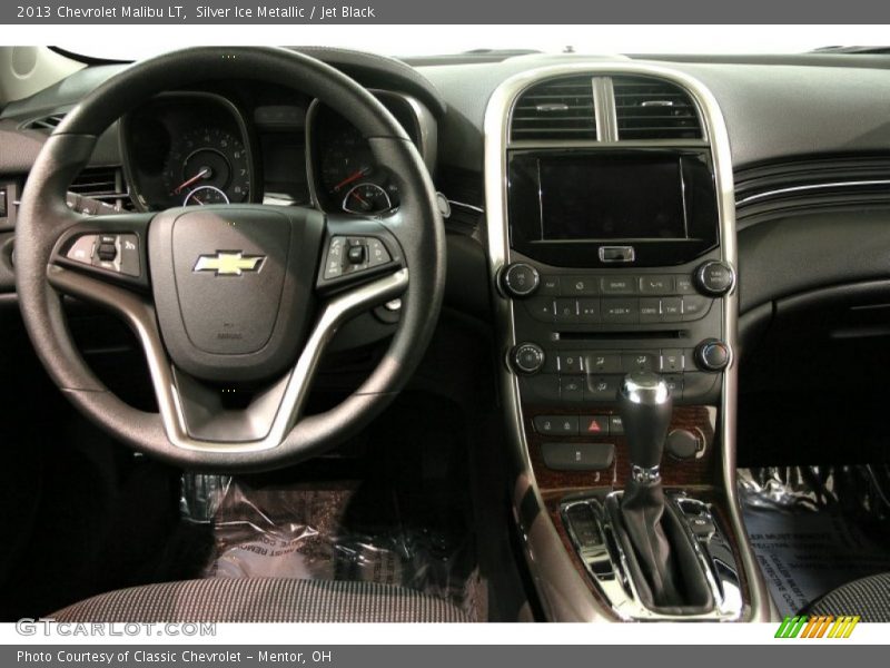 Silver Ice Metallic / Jet Black 2013 Chevrolet Malibu LT