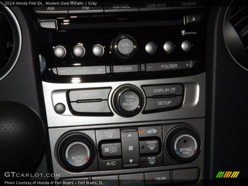 Modern Steel Metallic / Gray 2014 Honda Pilot EX