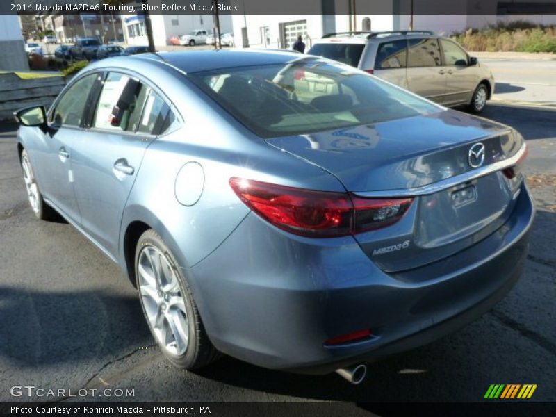 Blue Reflex Mica / Black 2014 Mazda MAZDA6 Touring