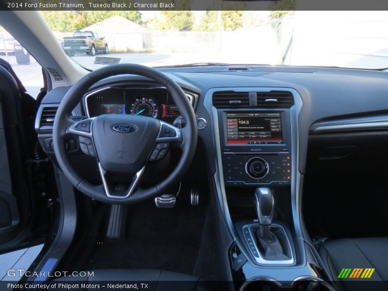 Tuxedo Black / Charcoal Black 2014 Ford Fusion Titanium