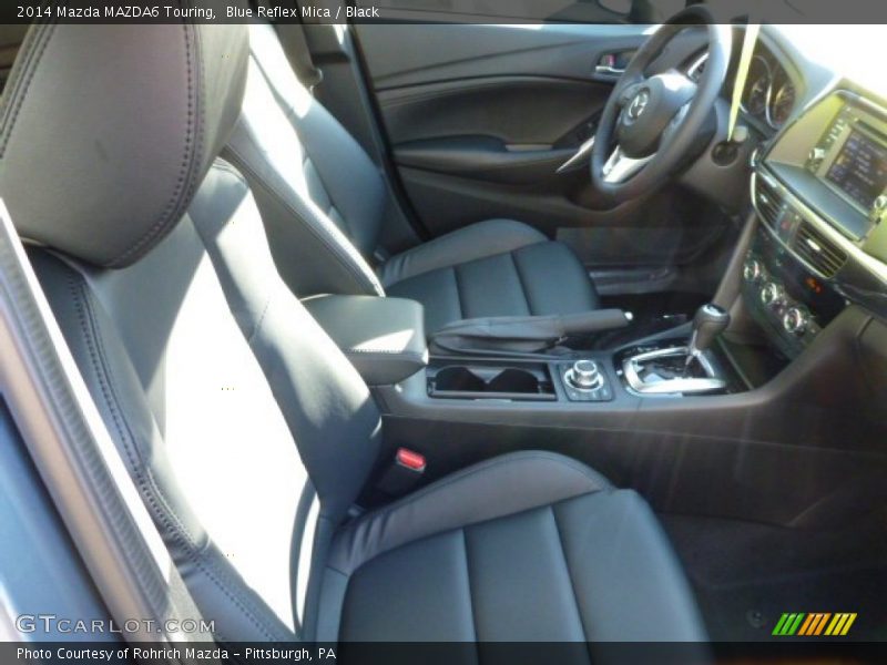 Blue Reflex Mica / Black 2014 Mazda MAZDA6 Touring