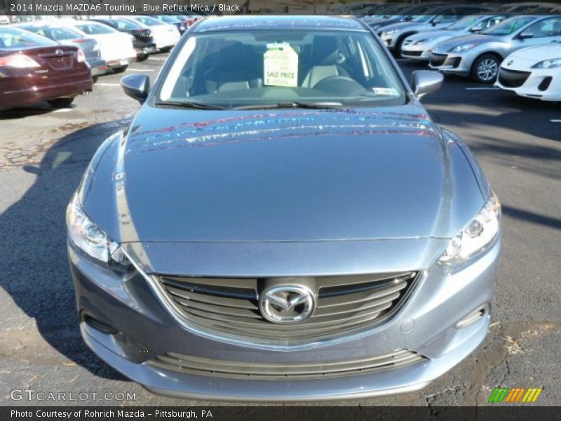 Blue Reflex Mica / Black 2014 Mazda MAZDA6 Touring
