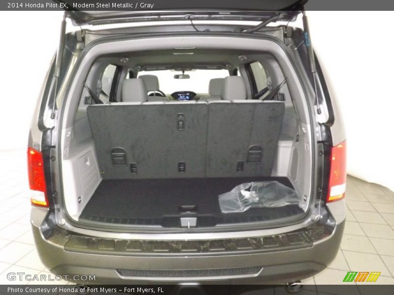 Modern Steel Metallic / Gray 2014 Honda Pilot EX