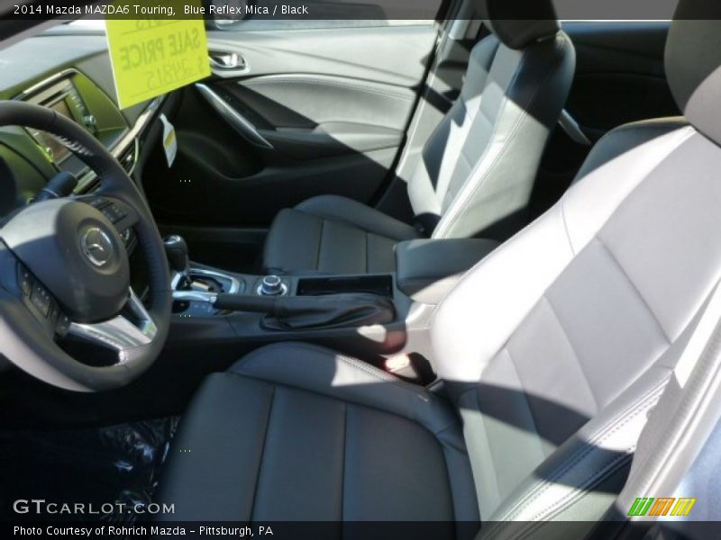 Blue Reflex Mica / Black 2014 Mazda MAZDA6 Touring
