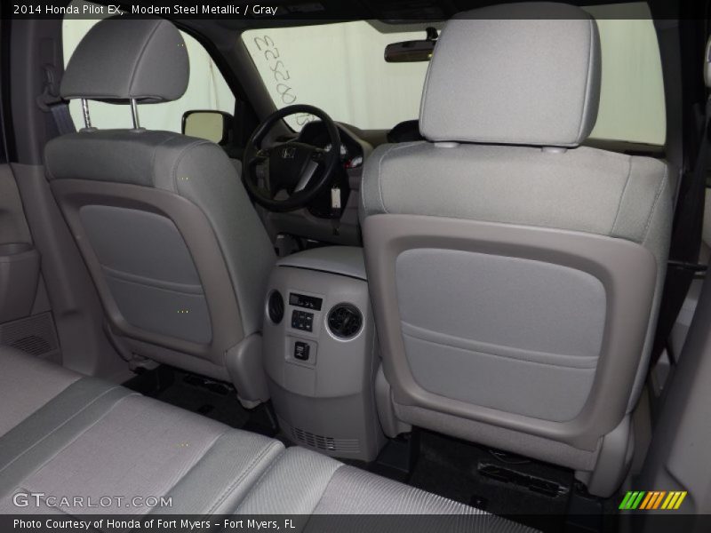 Modern Steel Metallic / Gray 2014 Honda Pilot EX