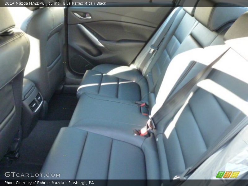 Blue Reflex Mica / Black 2014 Mazda MAZDA6 Touring