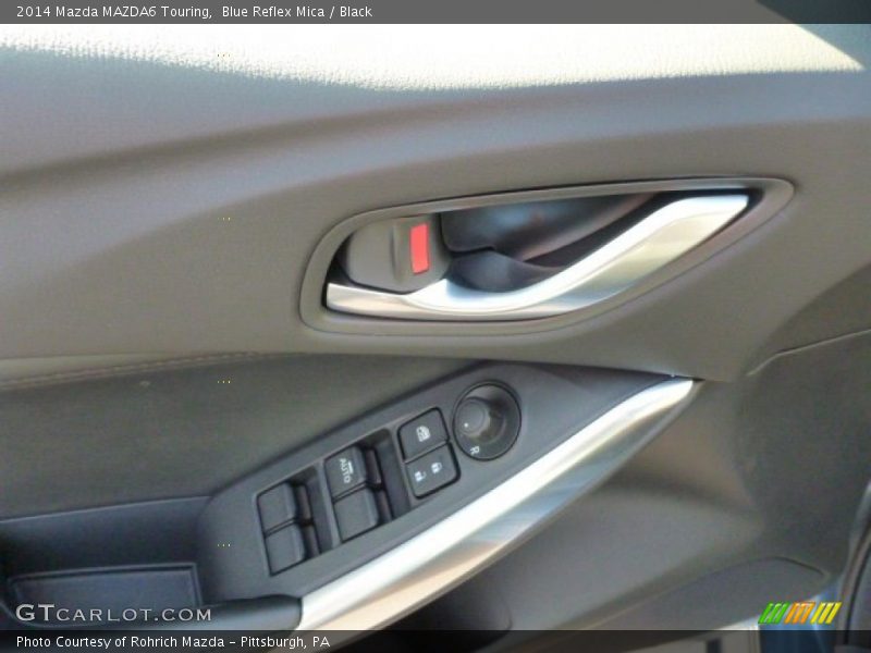 Blue Reflex Mica / Black 2014 Mazda MAZDA6 Touring
