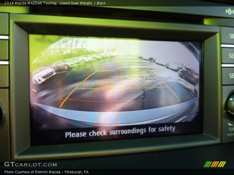 Liquid Siver Metallic / Black 2014 Mazda MAZDA6 Touring