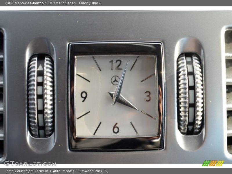 Black / Black 2008 Mercedes-Benz S 550 4Matic Sedan