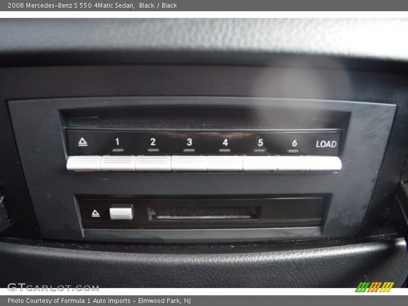 Black / Black 2008 Mercedes-Benz S 550 4Matic Sedan