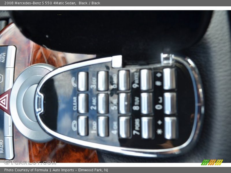 Black / Black 2008 Mercedes-Benz S 550 4Matic Sedan