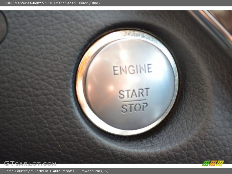 Black / Black 2008 Mercedes-Benz S 550 4Matic Sedan