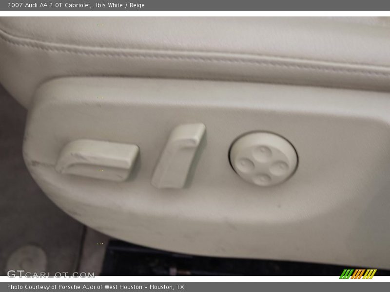 Ibis White / Beige 2007 Audi A4 2.0T Cabriolet