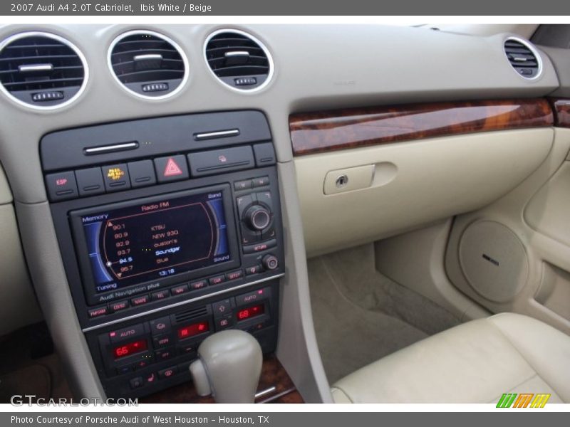 Ibis White / Beige 2007 Audi A4 2.0T Cabriolet