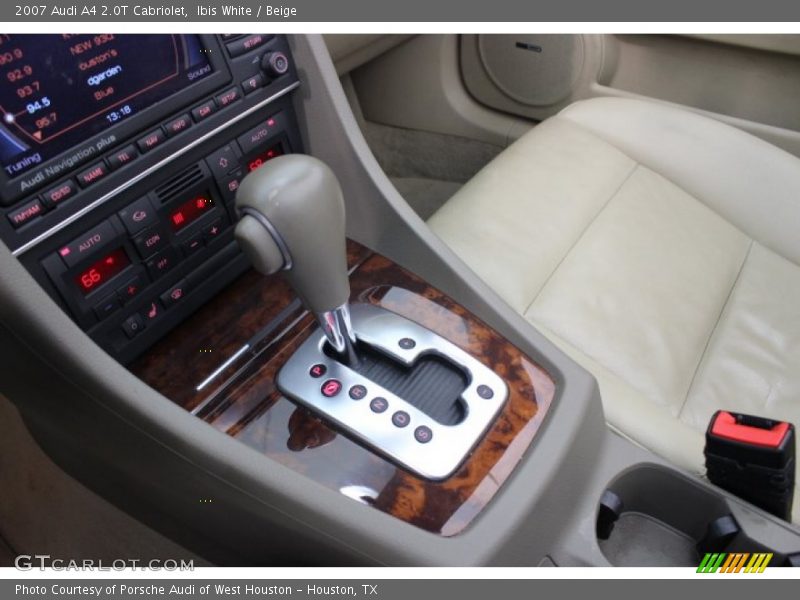 Ibis White / Beige 2007 Audi A4 2.0T Cabriolet