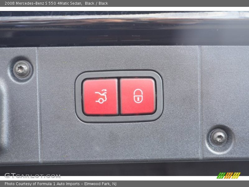 Black / Black 2008 Mercedes-Benz S 550 4Matic Sedan