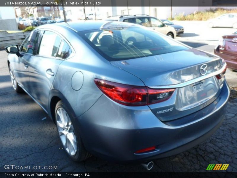 Blue Reflex Mica / Black 2014 Mazda MAZDA6 Touring