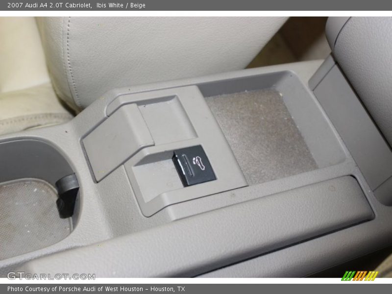 Ibis White / Beige 2007 Audi A4 2.0T Cabriolet