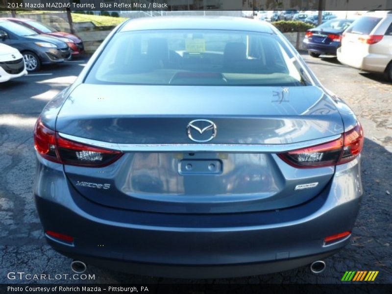Blue Reflex Mica / Black 2014 Mazda MAZDA6 Touring
