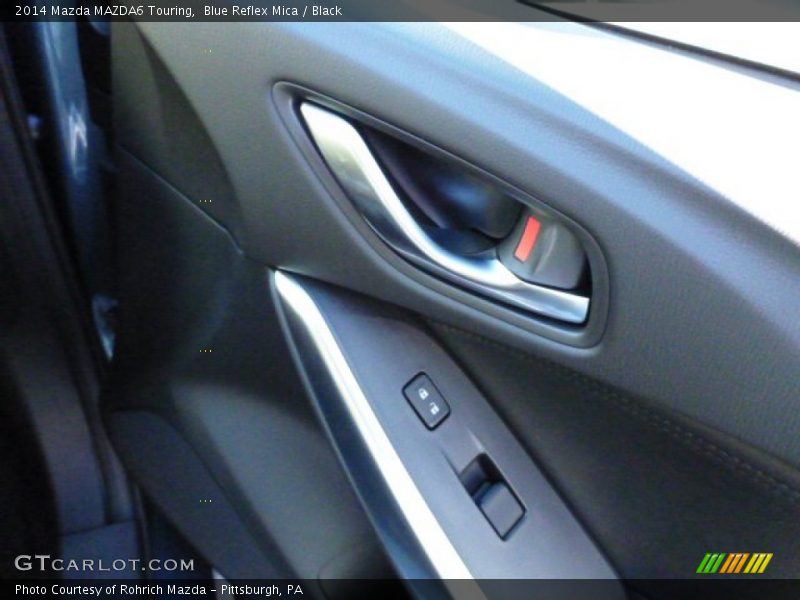 Blue Reflex Mica / Black 2014 Mazda MAZDA6 Touring