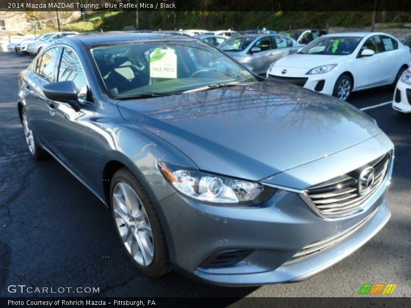 Blue Reflex Mica / Black 2014 Mazda MAZDA6 Touring