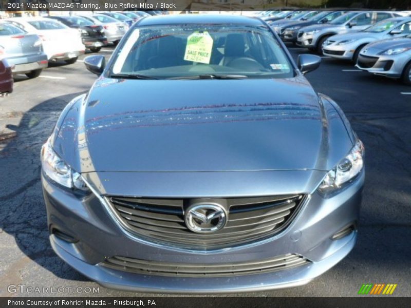 Blue Reflex Mica / Black 2014 Mazda MAZDA6 Touring
