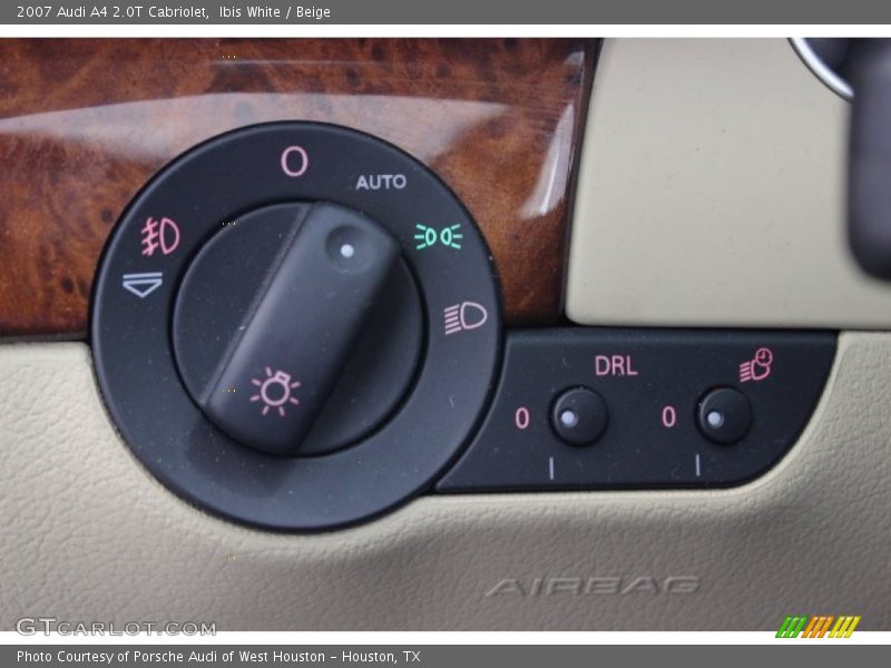 Ibis White / Beige 2007 Audi A4 2.0T Cabriolet