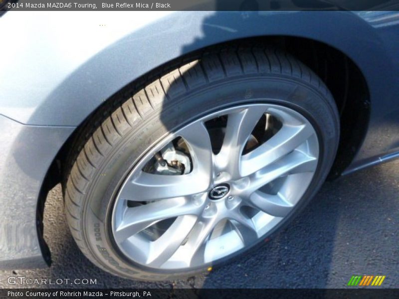 Blue Reflex Mica / Black 2014 Mazda MAZDA6 Touring