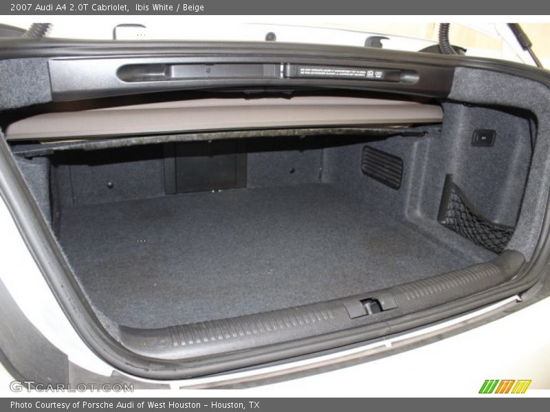 Ibis White / Beige 2007 Audi A4 2.0T Cabriolet