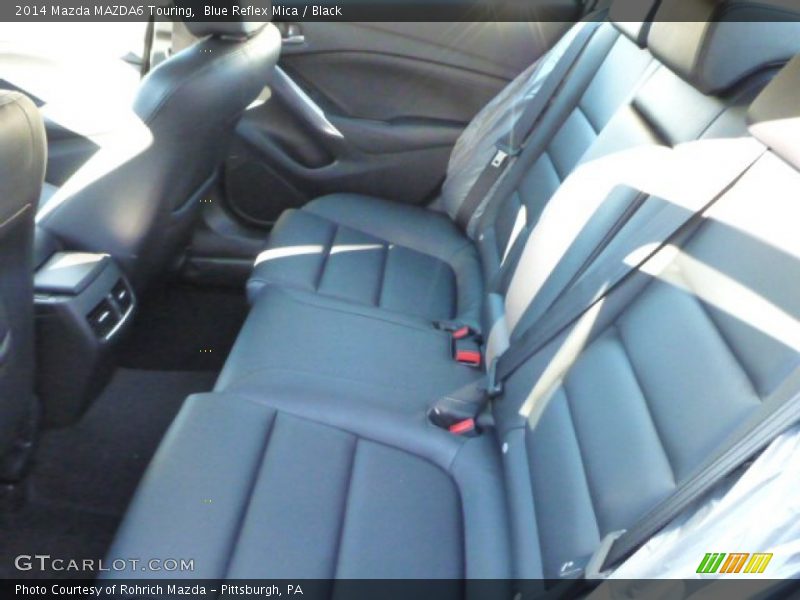 Blue Reflex Mica / Black 2014 Mazda MAZDA6 Touring