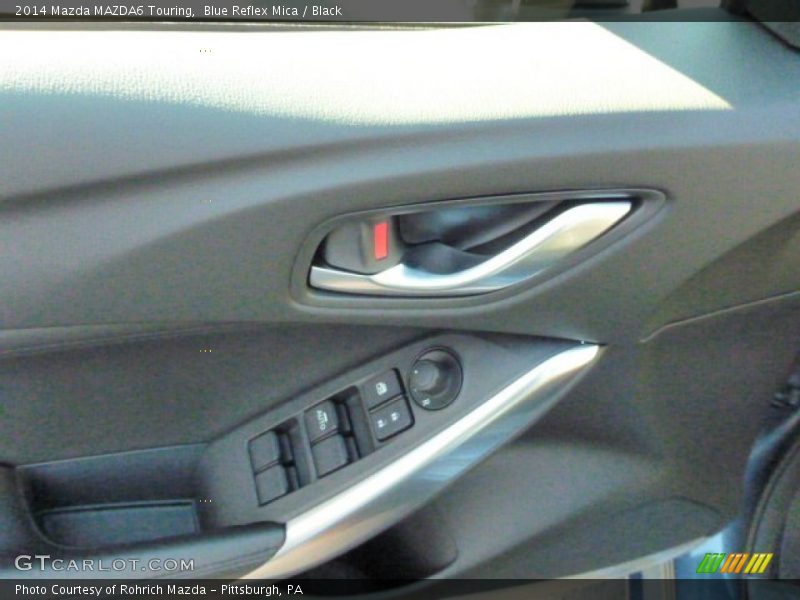 Blue Reflex Mica / Black 2014 Mazda MAZDA6 Touring