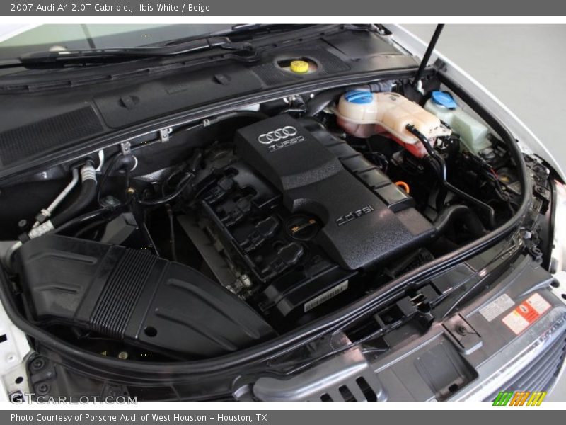 Ibis White / Beige 2007 Audi A4 2.0T Cabriolet