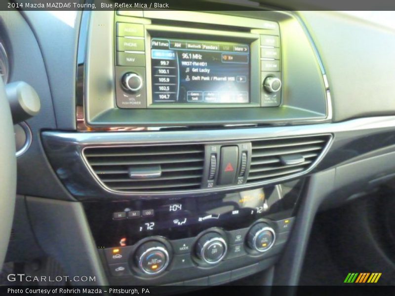 Blue Reflex Mica / Black 2014 Mazda MAZDA6 Touring