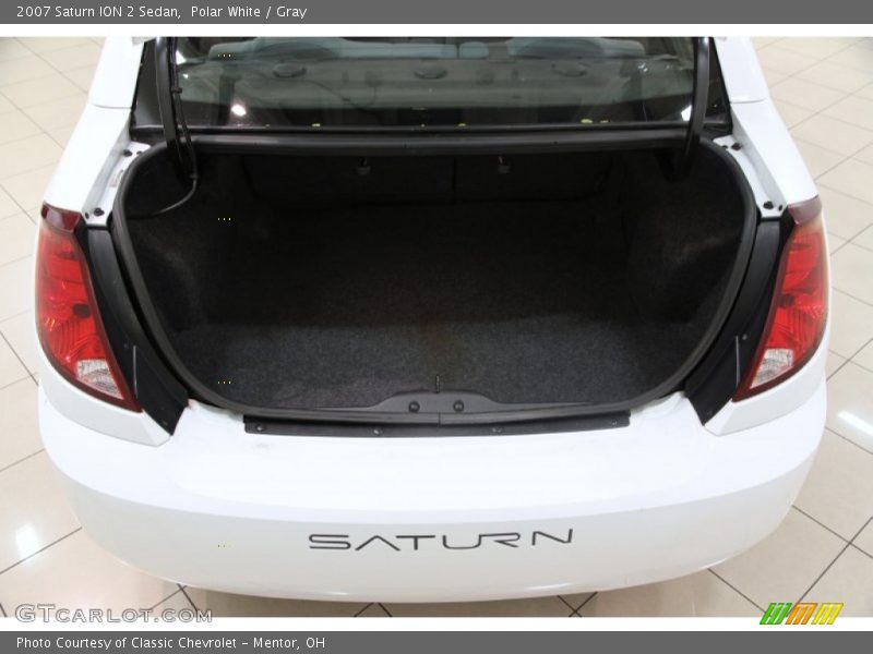 Polar White / Gray 2007 Saturn ION 2 Sedan