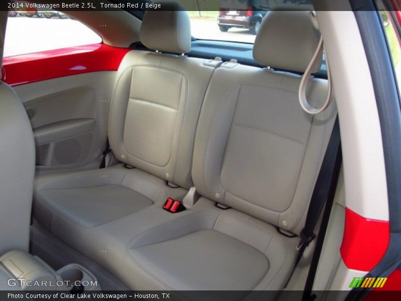 Tornado Red / Beige 2014 Volkswagen Beetle 2.5L
