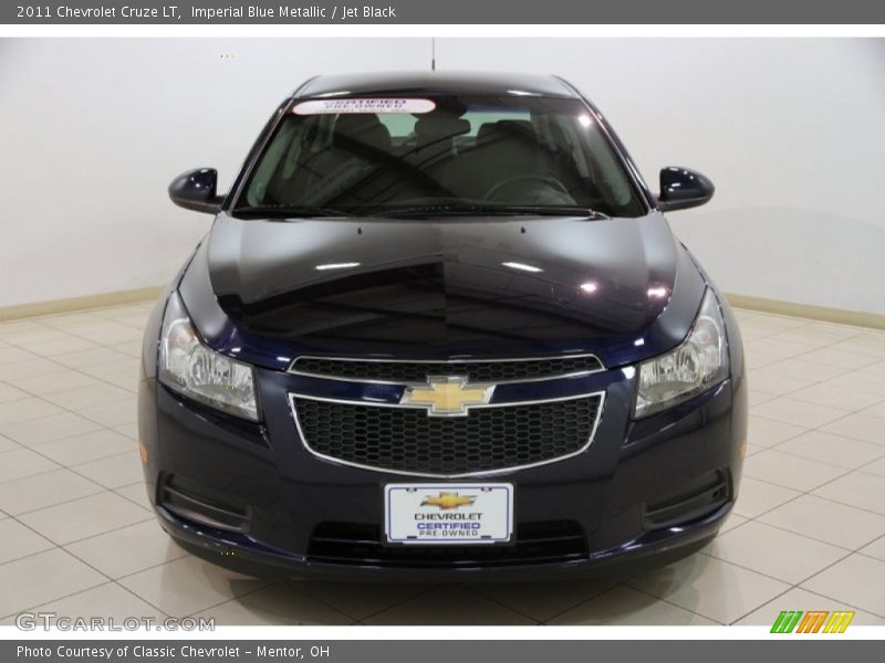 Imperial Blue Metallic / Jet Black 2011 Chevrolet Cruze LT