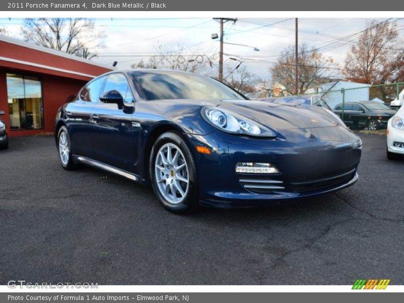 Dark Blue Metallic / Black 2011 Porsche Panamera 4