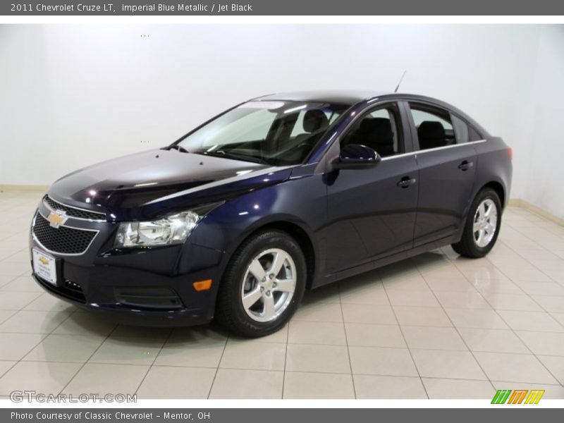 Imperial Blue Metallic / Jet Black 2011 Chevrolet Cruze LT