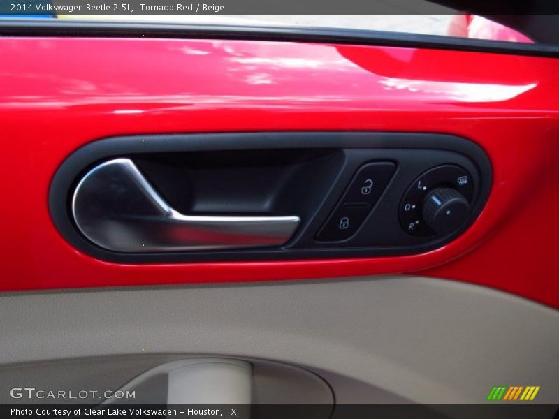 Tornado Red / Beige 2014 Volkswagen Beetle 2.5L