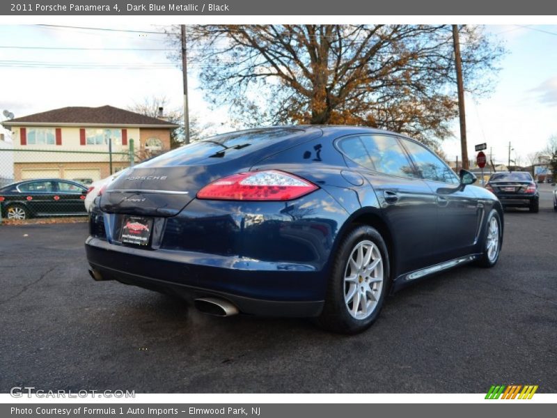 Dark Blue Metallic / Black 2011 Porsche Panamera 4