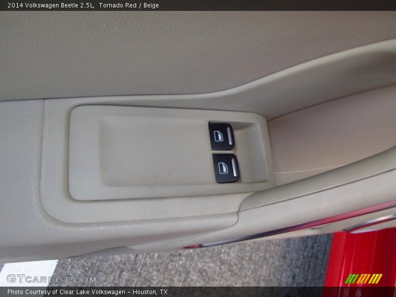 Tornado Red / Beige 2014 Volkswagen Beetle 2.5L