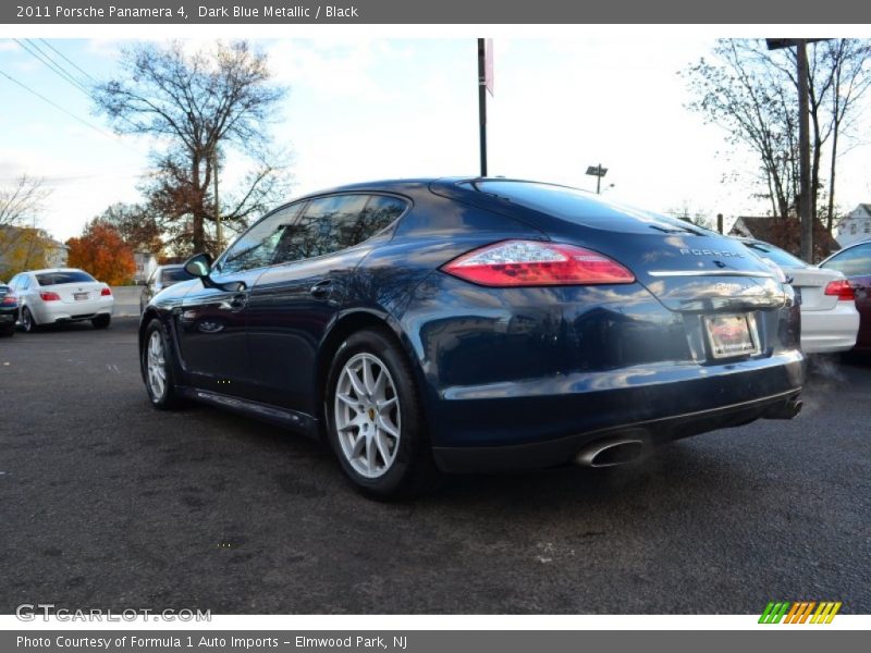 Dark Blue Metallic / Black 2011 Porsche Panamera 4