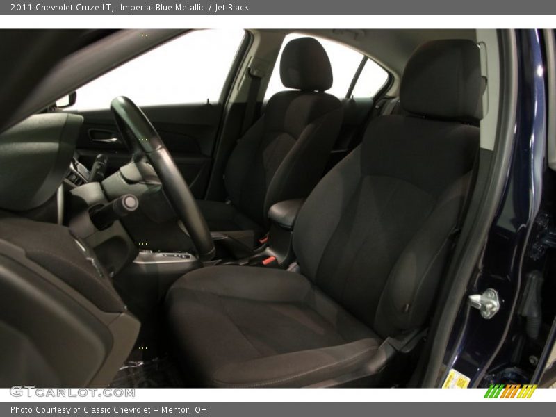 Imperial Blue Metallic / Jet Black 2011 Chevrolet Cruze LT