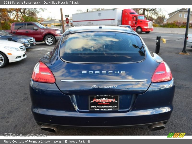 Dark Blue Metallic / Black 2011 Porsche Panamera 4
