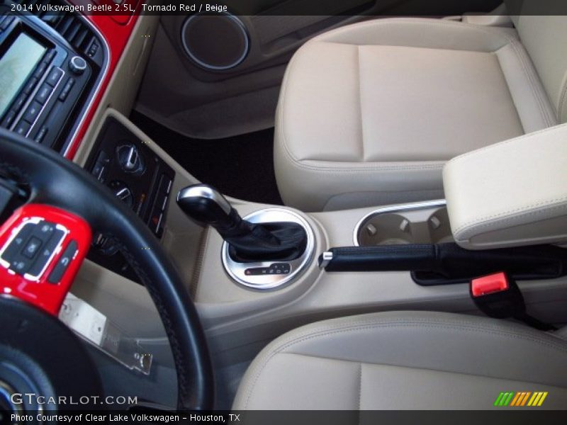 Tornado Red / Beige 2014 Volkswagen Beetle 2.5L
