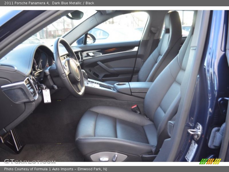 Dark Blue Metallic / Black 2011 Porsche Panamera 4