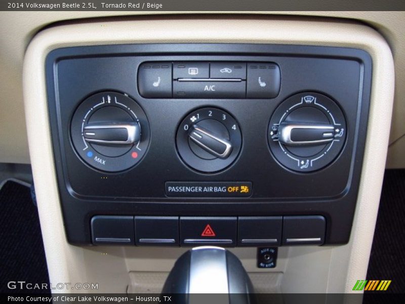 Tornado Red / Beige 2014 Volkswagen Beetle 2.5L